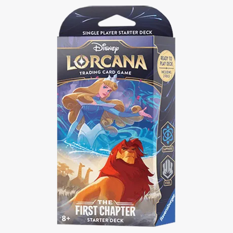 Disney Lorcana: The First Chapter Starter Deck (Sapphire & Steel)