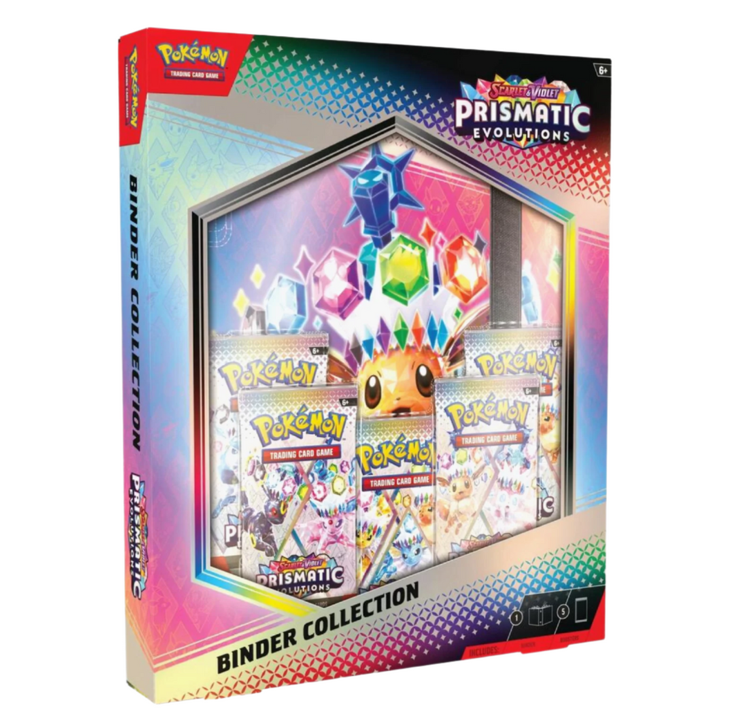Pokemon Scarlet & Violet: Prismatic Evolutions Binder Collection (SV8.5)