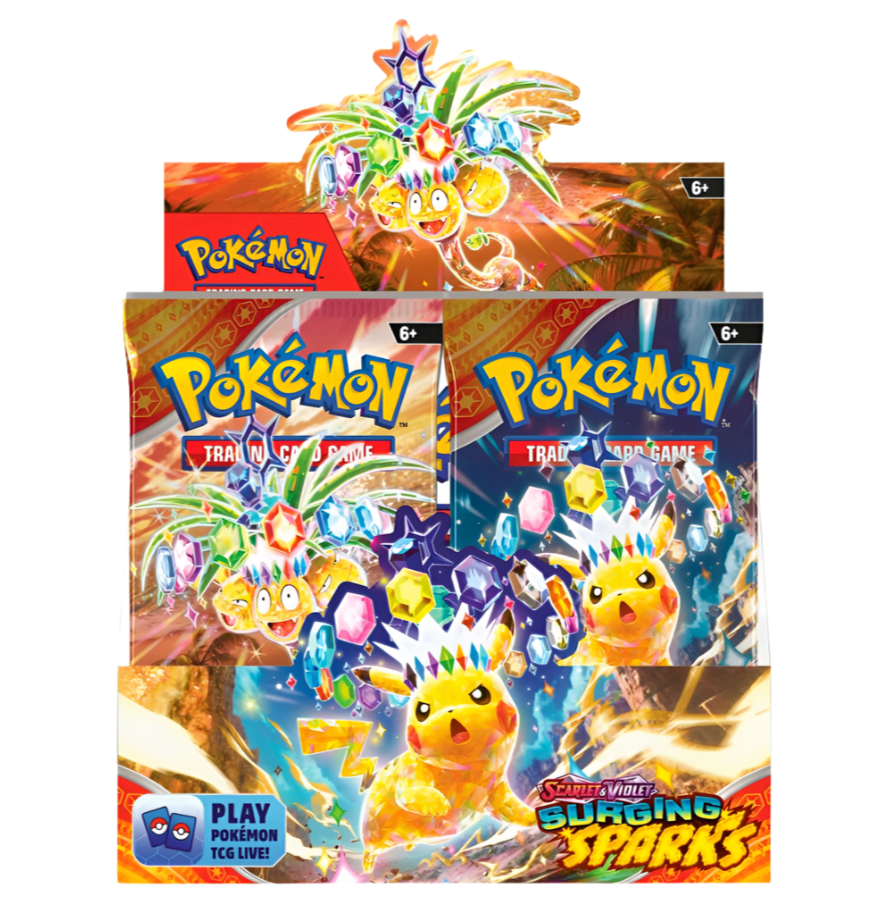 Pokemon Scarlet & Violet: Surging Sparks Booster Box (SV08)